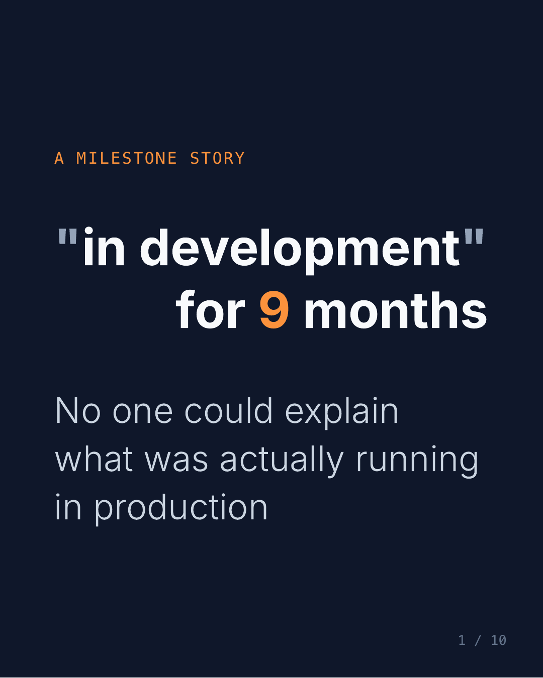 From audit to pause: when stopping is the right call — slide 1 of 10